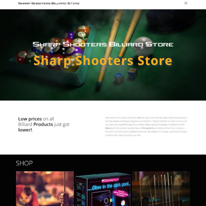 Sharp Shooters Store